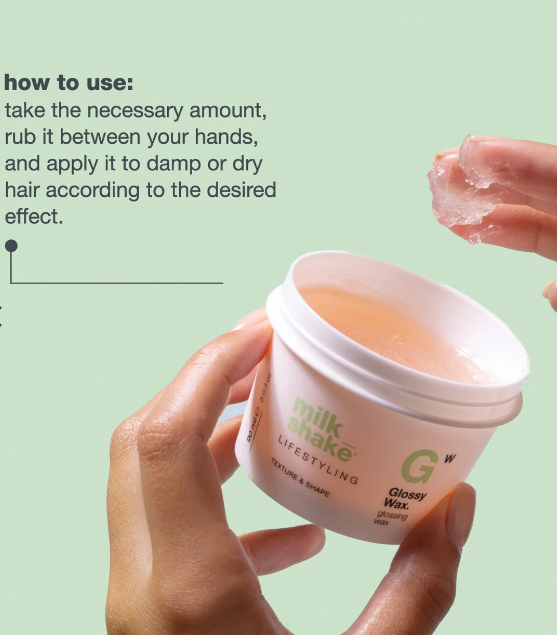 milk_shake lifestyling glossy wax